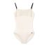 HANNAH O’NEILL CAMISOLE LEOTARD WITH LACE UPPER
