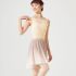 CHACOTT CAMISOLE LEOTARD WITH LACE UPPER