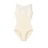 CHACOTT CAMISOLE LEOTARD WITH LACE UPPER