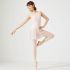 CHACOTT TANK-SLEEVED LEOTARD WITH MESH