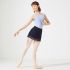 CHACOTT TANK-SLEEVED LEOTARD WITH MESH