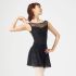 CHACOTT LEOTARD WITH EMBROIDERED UPPER