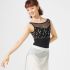 CHACOTT LEOTARD WITH EMBROIDERED UPPER