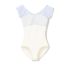 CHACOTT CAP-SLEEVED LEOTARD WITH LACE