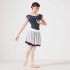CHACOTT PATTERNEDFLARED SLEEVE LEOTARD