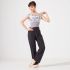 CHACOTT PATTERNEDFLARED SLEEVE LEOTARD