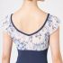 CHACOTT PATTERNEDFLARED SLEEVE LEOTARD