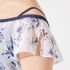 CHACOTT PATTERNEDFLARED SLEEVE LEOTARD