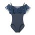 CHACOTT PATTERNEDFLARED SLEEVE LEOTARD