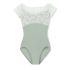 MAY NAGAHISA CHERRY BLOSSOM FRENCH SLEEVED LEOTARD