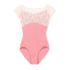 MAY NAGAHISA CHERRY BLOSSOM FRENCH SLEEVED LEOTARD