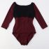 CHACOTT LONG SLEEVED LEOTARD