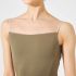 NELA COLLECTION MESH SLEEVELESS LEOTARD