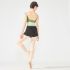 CATHERINE HURLIN FRENCH SLEEVED LEOTARD