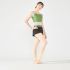 CATHERINE HURLIN FRENCH SLEEVED LEOTARD