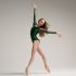 CATHERINE HURLIN LONG SLEEVED LEOTARD