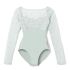 NELA COLLECTION LONG SLEEVED LEOTARD
