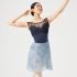 NELA COLLECTION FRENCH-SLEEVED LEOTARD