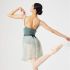 NELA COLLECTION FRENCH-SLEEVED LEOTARD