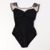 CATHERINE HURLIN FRENCH SLEEVED LEOTARD