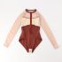 CATHERINE HURLIN LONG SLEEVED LEOTARD
