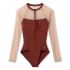CATHERINE HURLIN LONG SLEEVED LEOTARD