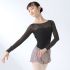 FREED OF LONDON MESH LONG SLEEVED LEOTARD