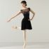 NELA COLLECTION CAP SLEEVED LEOTARD