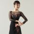 NELA COLLECTION 3/4 SLEEVED LEOTARD