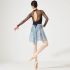 NELACOLLECTION MESH LONG-SLEEVED LEOTARD