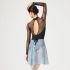 NELACOLLECTION MESH LONG-SLEEVED LEOTARD