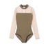 NELACOLLECTION MESH LONG-SLEEVED LEOTARD