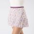 WRAP CHIFFON SKIRT, FLORAL PATTERN