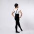 MEN'S FOOTED TIGHTS WITH ELASTIC