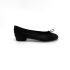 BALLET FLATS WITH OVAL HEEL