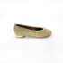 BALLET FLATS WITH OVAL HEEL