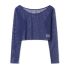 CHACOTT MESH CROPPED TOP
