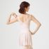 CHACOTT TANK-SLEEVED LEOTARD WITH MESH
