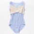 CHACOTT TANK-SLEEVED LEOTARD WITH MESH