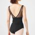CHACOTT LEOTARD WITH EMBROIDERED UPPER