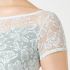 MAY NAGAHISA CHERRY BLOSSOM FRENCH SLEEVED LEOTARD