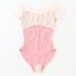 MAY NAGAHISA CHERRY BLOSSOM FRENCH SLEEVED LEOTARD