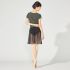 CHACOTT CHIFFON WRAP SKIRT