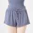 CHACOTTS WARM UP SHORTS WITH PINCHED WAISTLINE