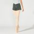 CHACOTT WARM UP SHORTS WITH PINCHED WAISTLINE