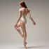 CATHERINE HURLIN CAP SLEEVED LEOTARD