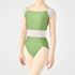 CATHERINE HURLIN FRENCH SLEEVED LEOTARD