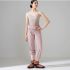 NELA MESH CAP SLEEVED LEOTARD