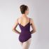 CAMISOLE LEOTARD WITH LACE ACCENTS