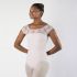 LACE CAP SLEEVED LEOTARD